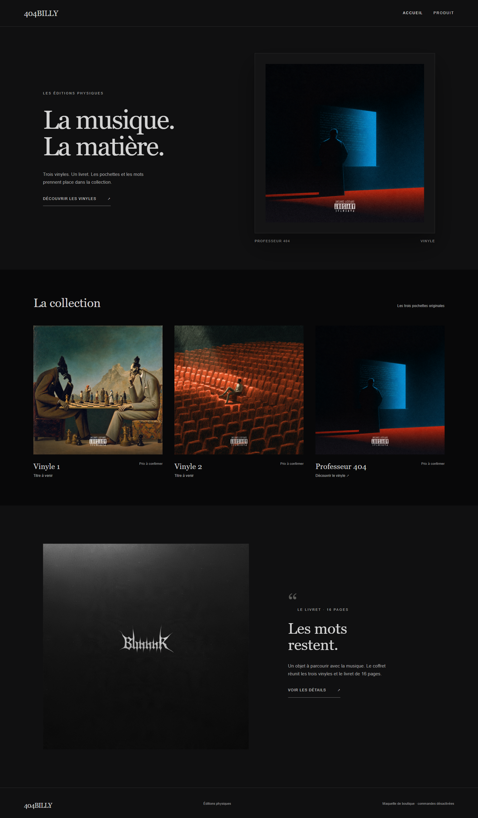 Aperçu de Noir & argent